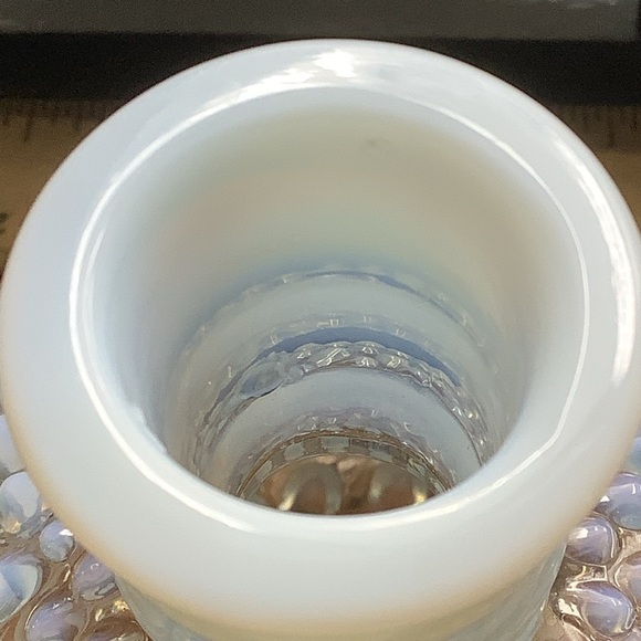 Moonglow Opalescent Hobnail Bottle - Picture 10 of 10